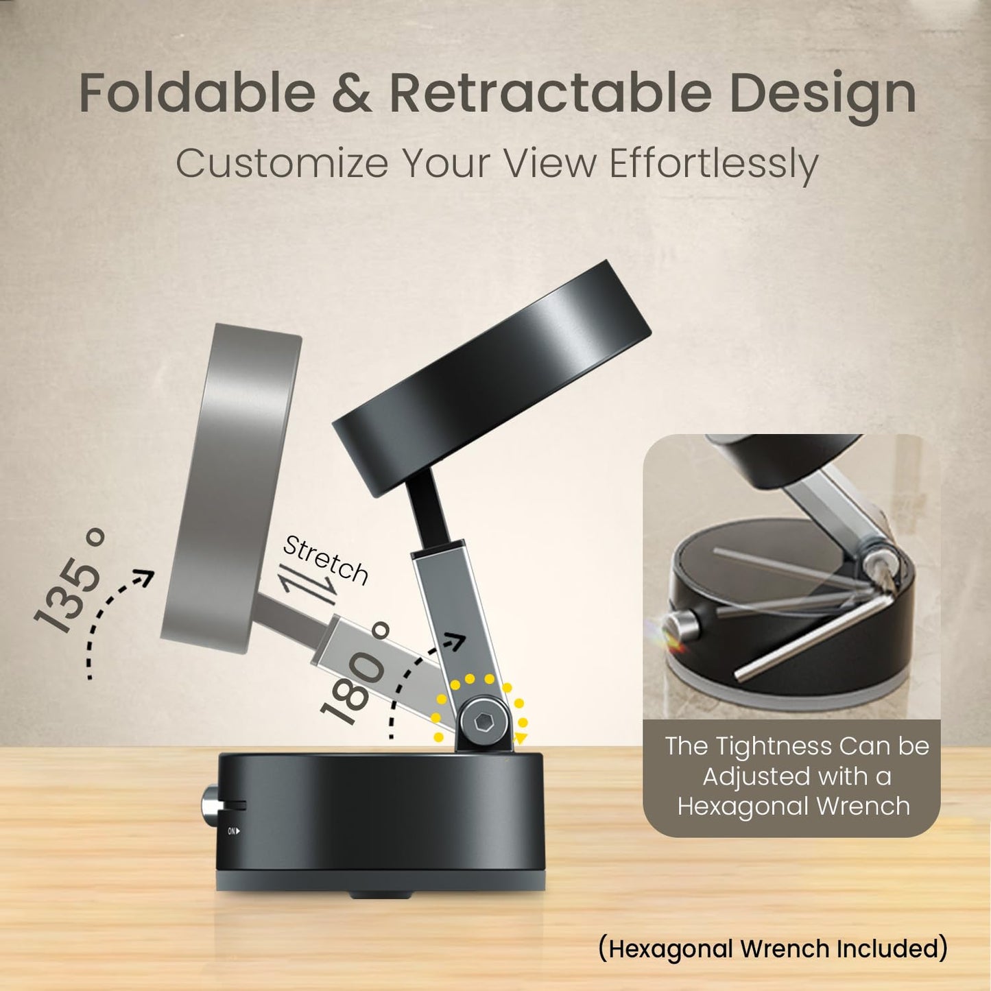 Vacuum Magnetic Suction Phone Holder