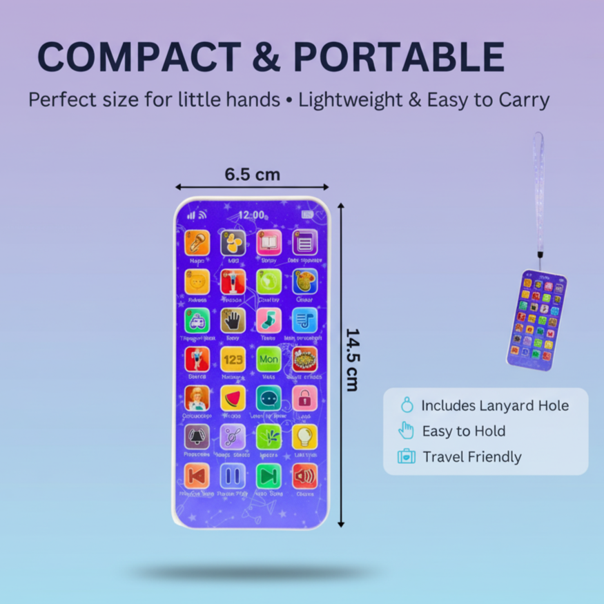 Eduphone 28 – Kids Learning Toy with 28 Modes, Rechargeable.